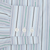 View 3 of product Blue and Green Multi Track Stripe Mayfair Shirt