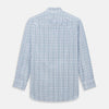 View 5 of product Blue and Green Multi Check Mayfair Shirt