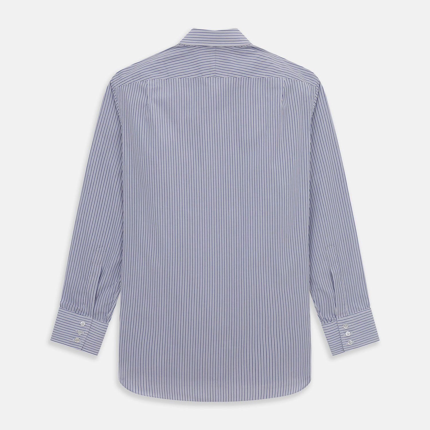 View 5 of product Dark Blue Track Stripe Mayfair Shirt