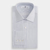 View 4 of product Blue Fine Graph Check Mayfair Shirt