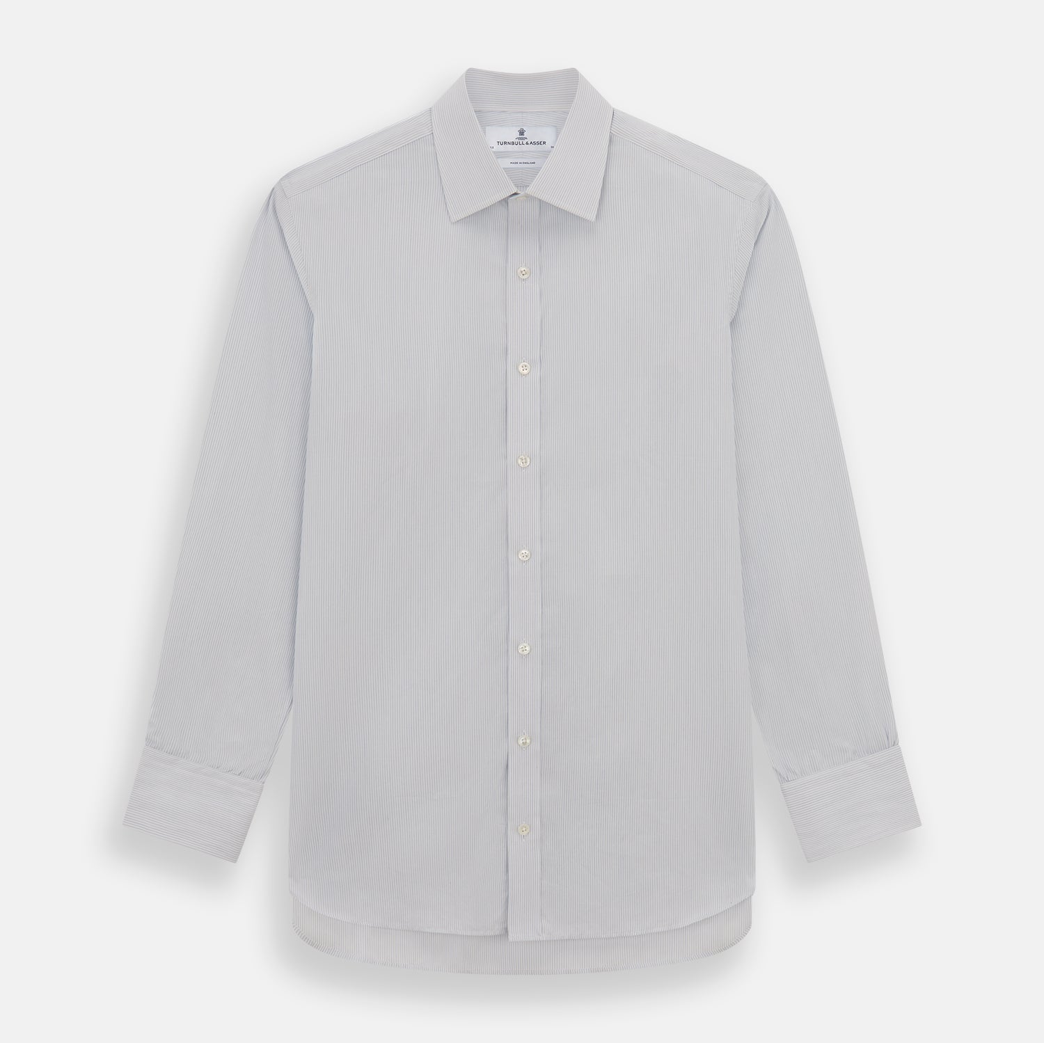 View 1 of product Blue Pencil Stripe Mayfair Shirt