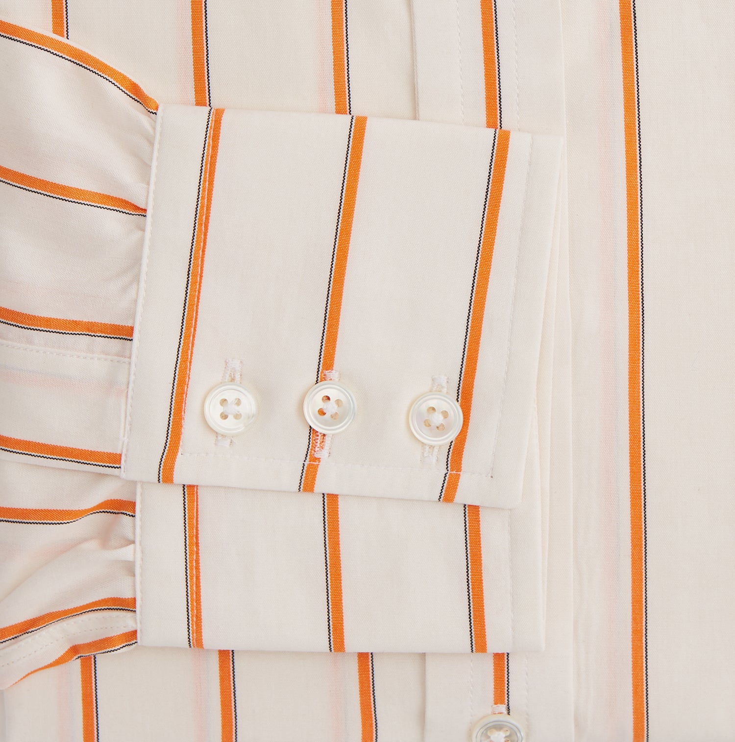 View 3 of product Orange Track Stripe Mayfair Shirt