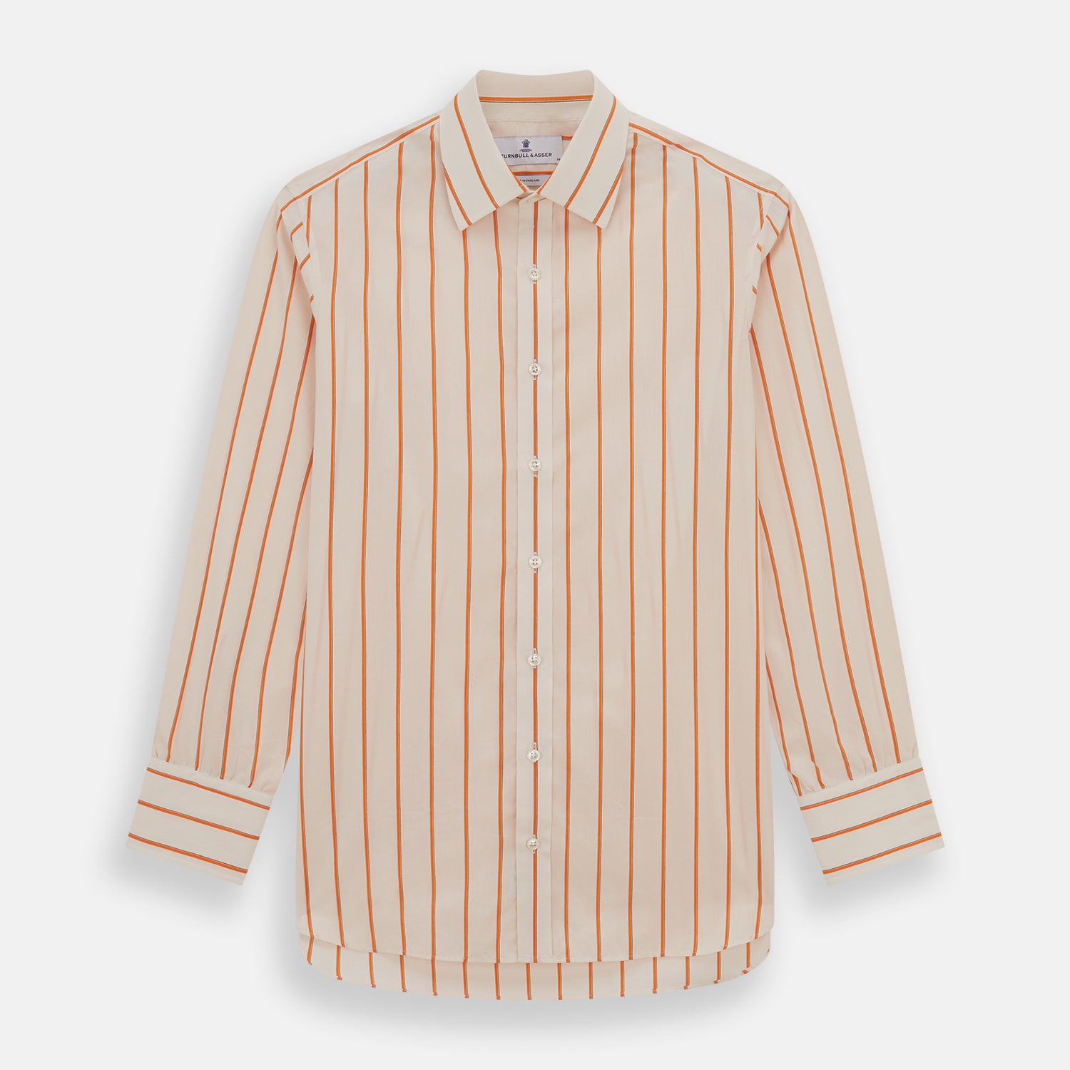 View 1 of product Orange Track Stripe Mayfair Shirt