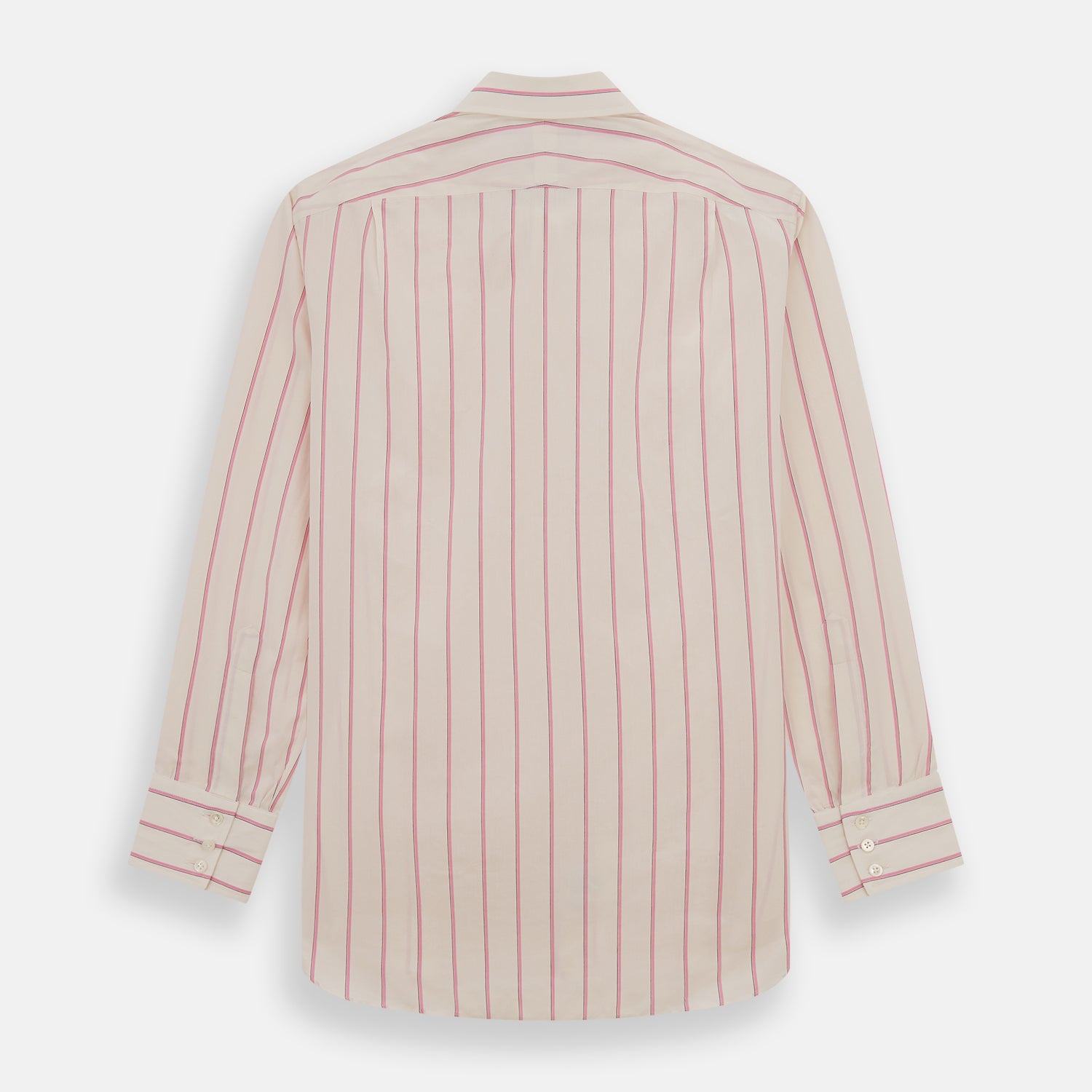 Pink Track Stripe Mayfair Shirt