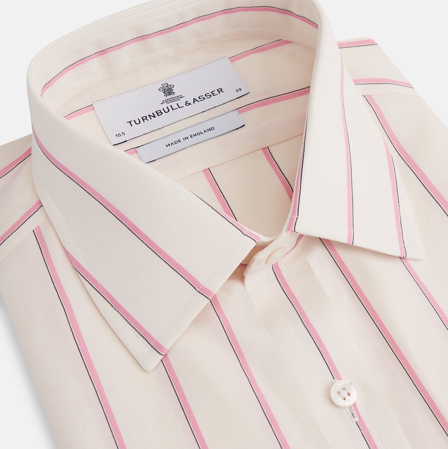 View 2 of product Pink Track Stripe Mayfair Shirt