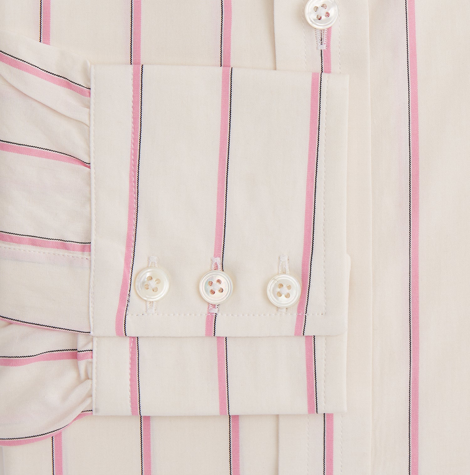 View 3 of product Pink Track Stripe Mayfair Shirt