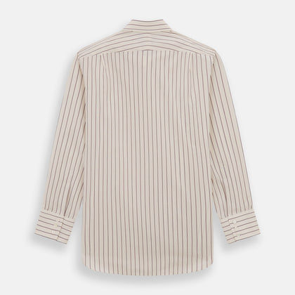 Purple Halo Stripe Mayfair Shirt Image 4