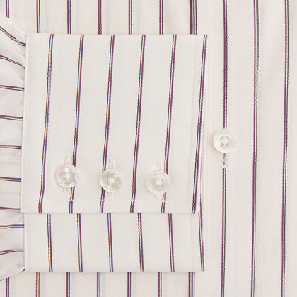 Purple Halo Stripe Mayfair Shirt Image 2