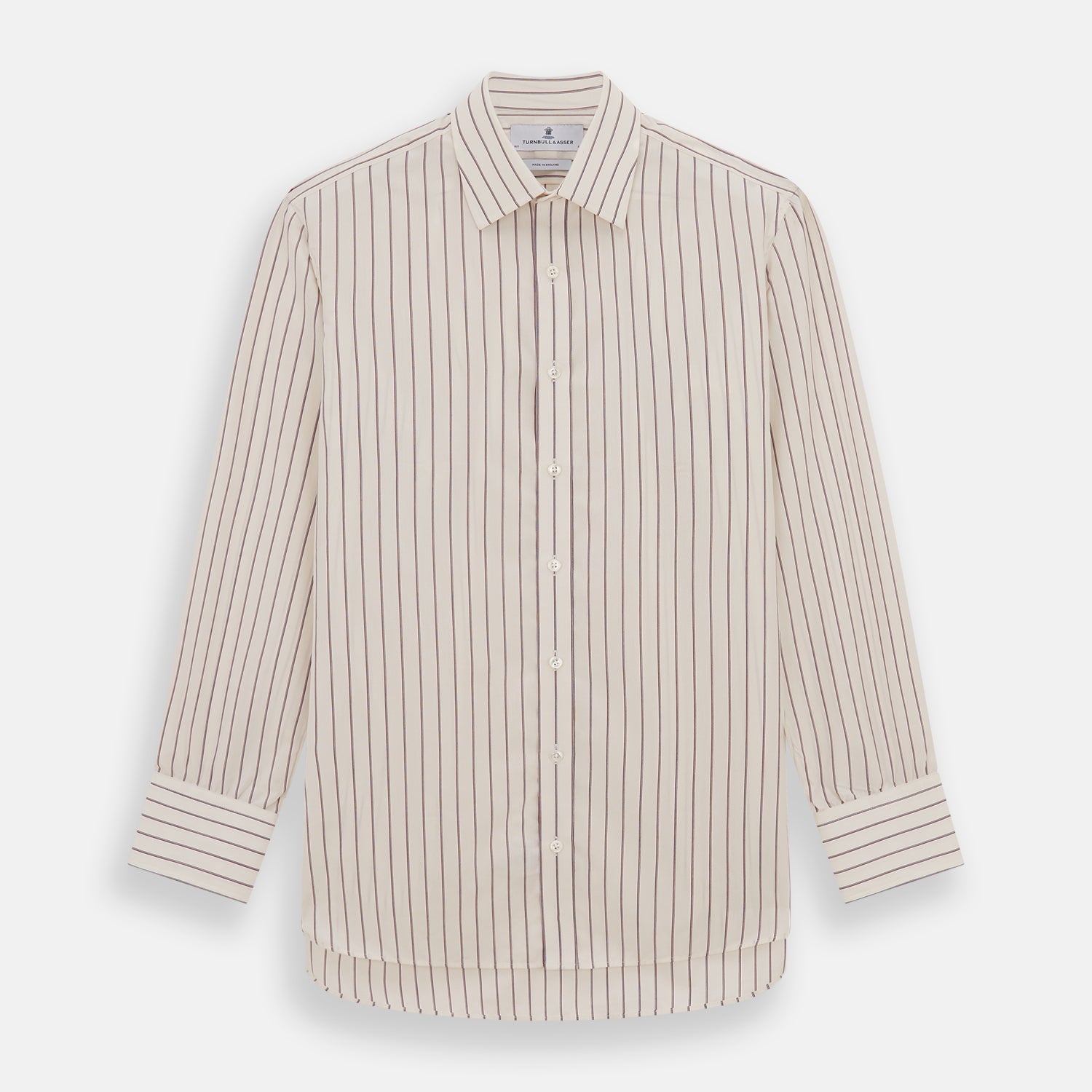 Purple Halo Stripe Mayfair Shirt