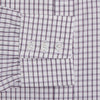 View 3 of product Purple Tattersall Check Mayfair Shirt