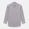 View 1 of product Purple Tattersall Check Mayfair Shirt