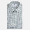View 4 of product Dark Green Tattersall Check Mayfair Shirt