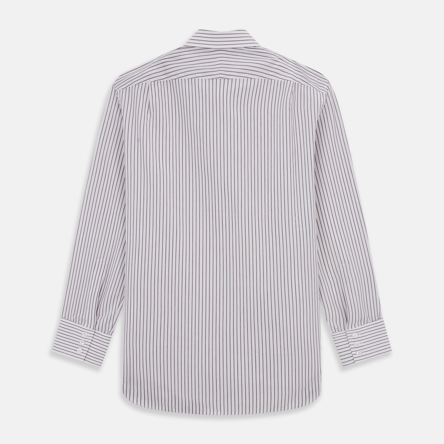 View 5 of product Purple Track Stripe Mayfair Shirt