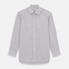 View 1 of product Purple Track Stripe Mayfair Shirt