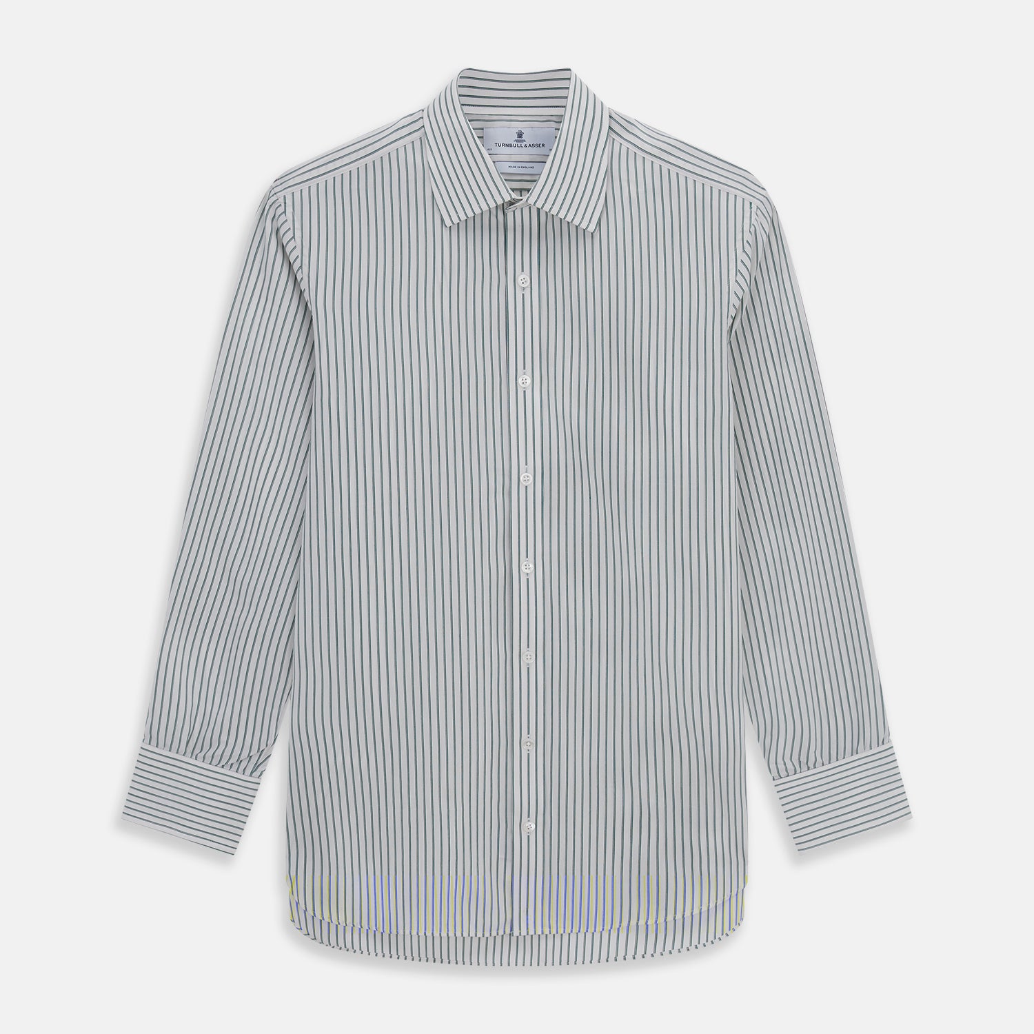 View 1 of product Dark Green Track Stripe Mayfair Shirt