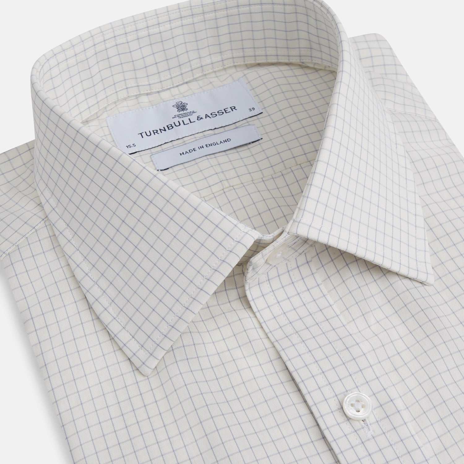 View 2 of product Pale Blue Graph Check Mayfair Shirt