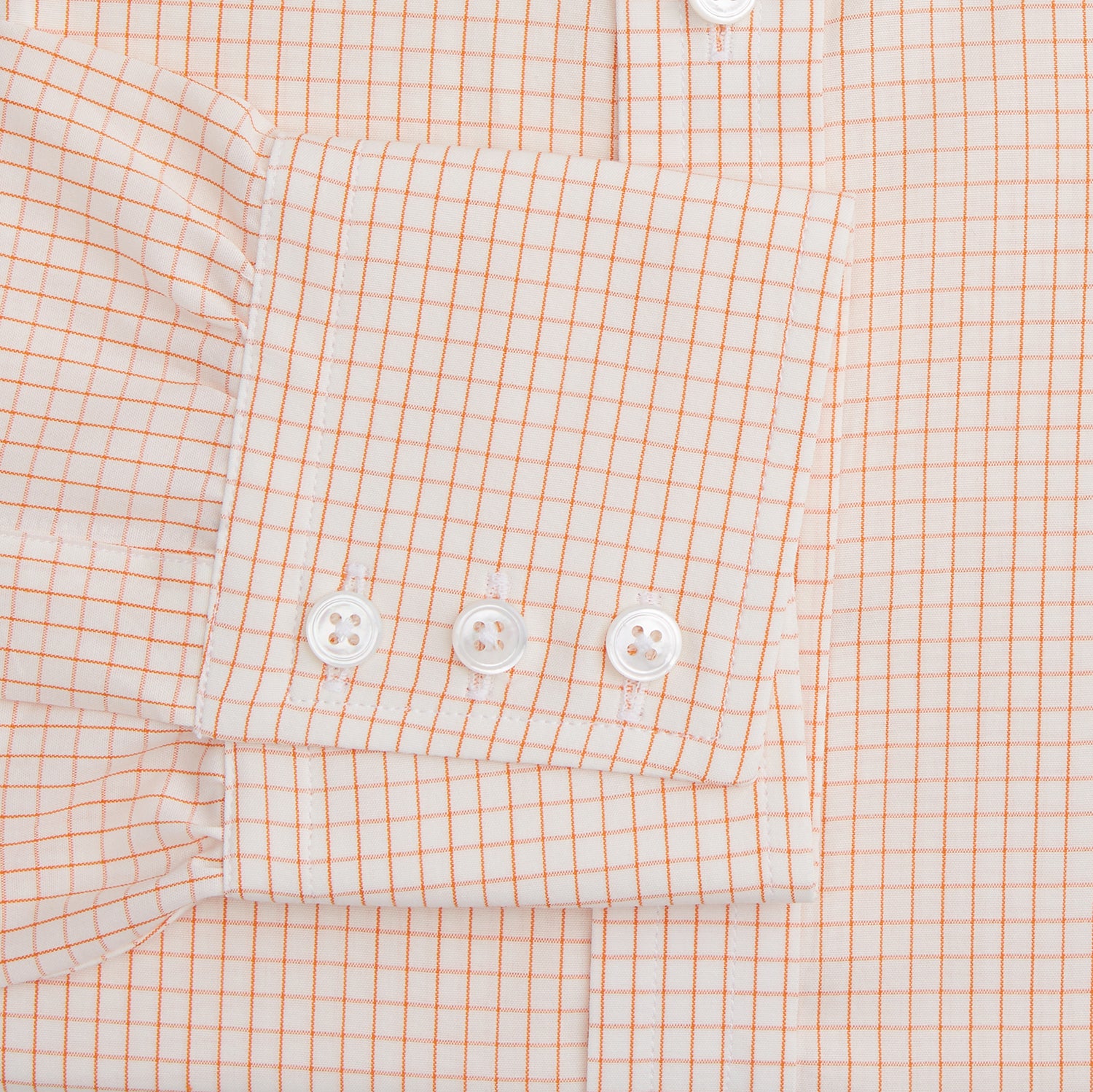 View 3 of product Orange Graph Check Mayfair Shirt
