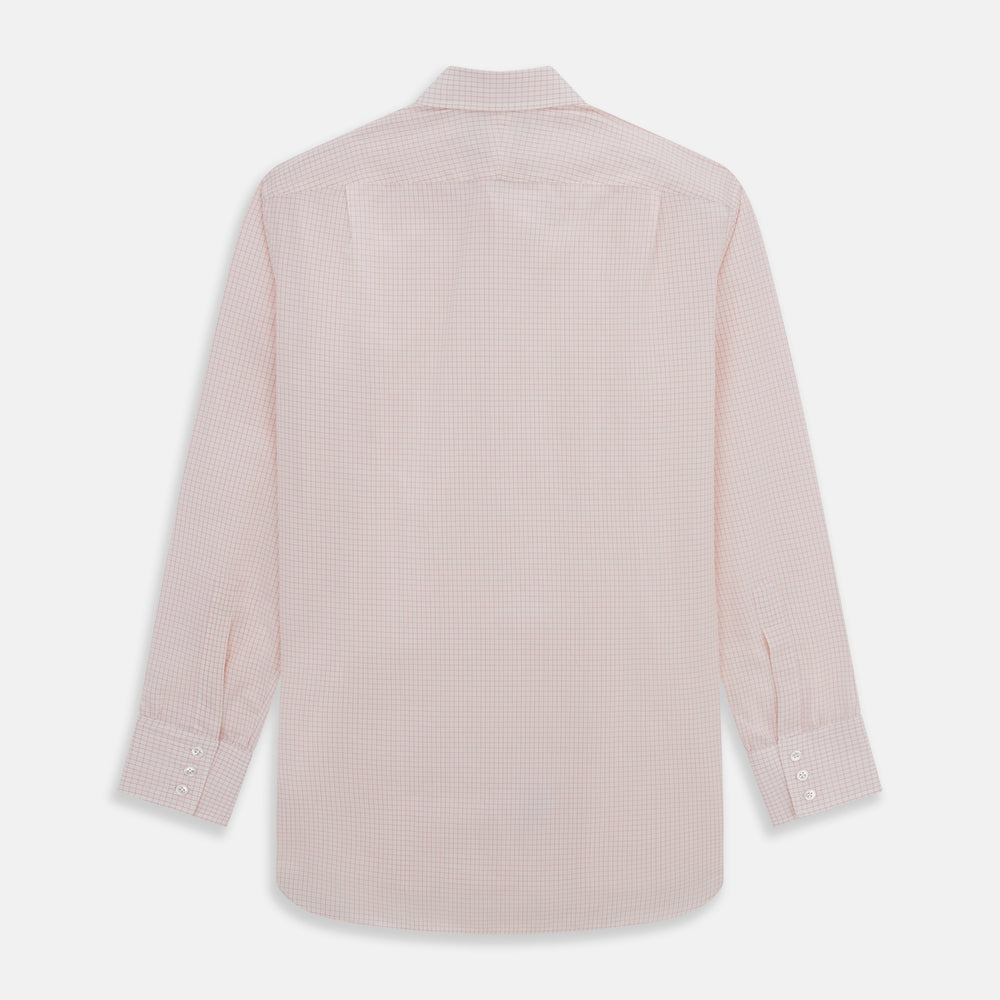 Pink Graph Check Mayfair Shirt