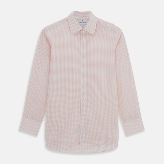 Pink Graph Check Mayfair Shirt
