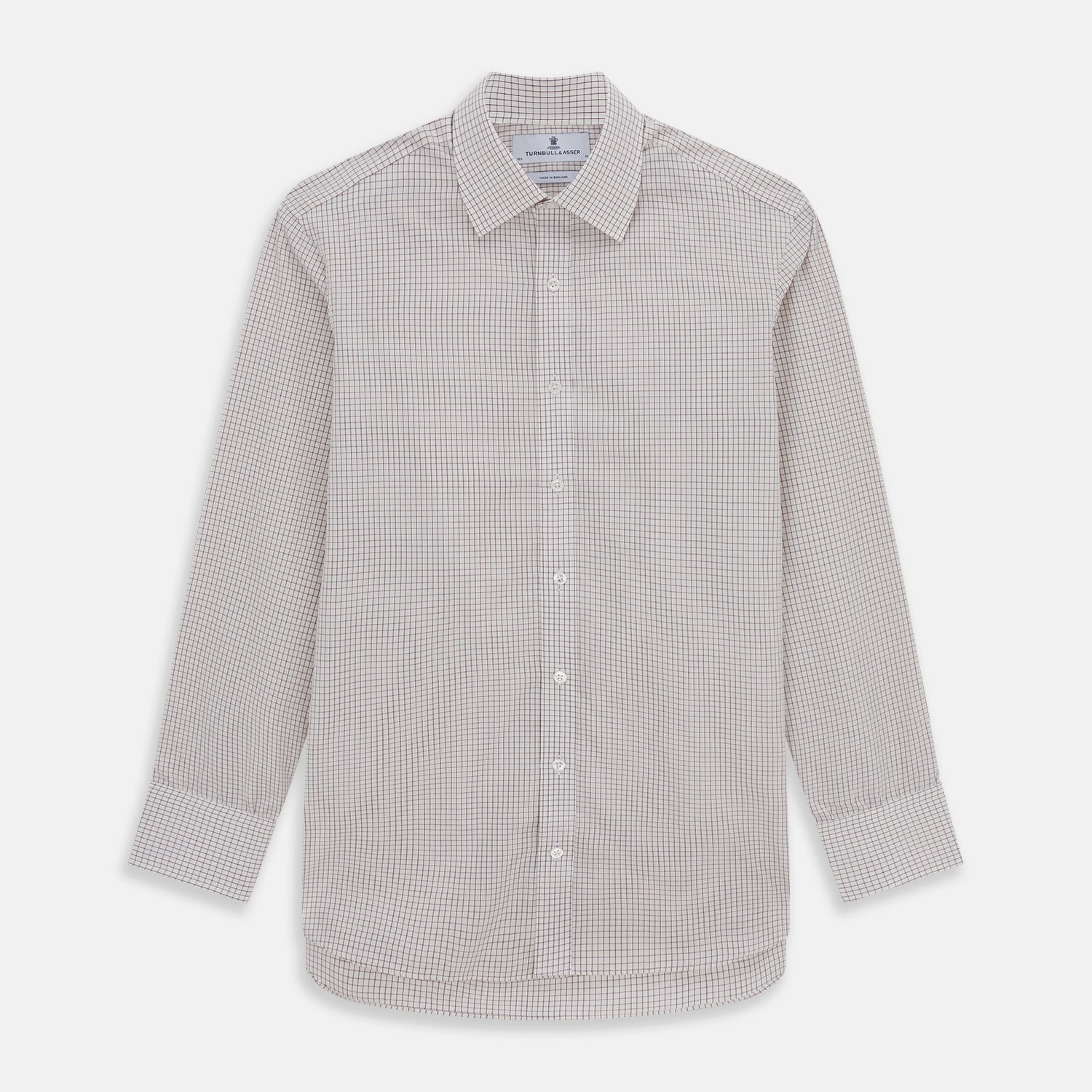 View 1 of product Purple Graph Check Mayfair Shirt