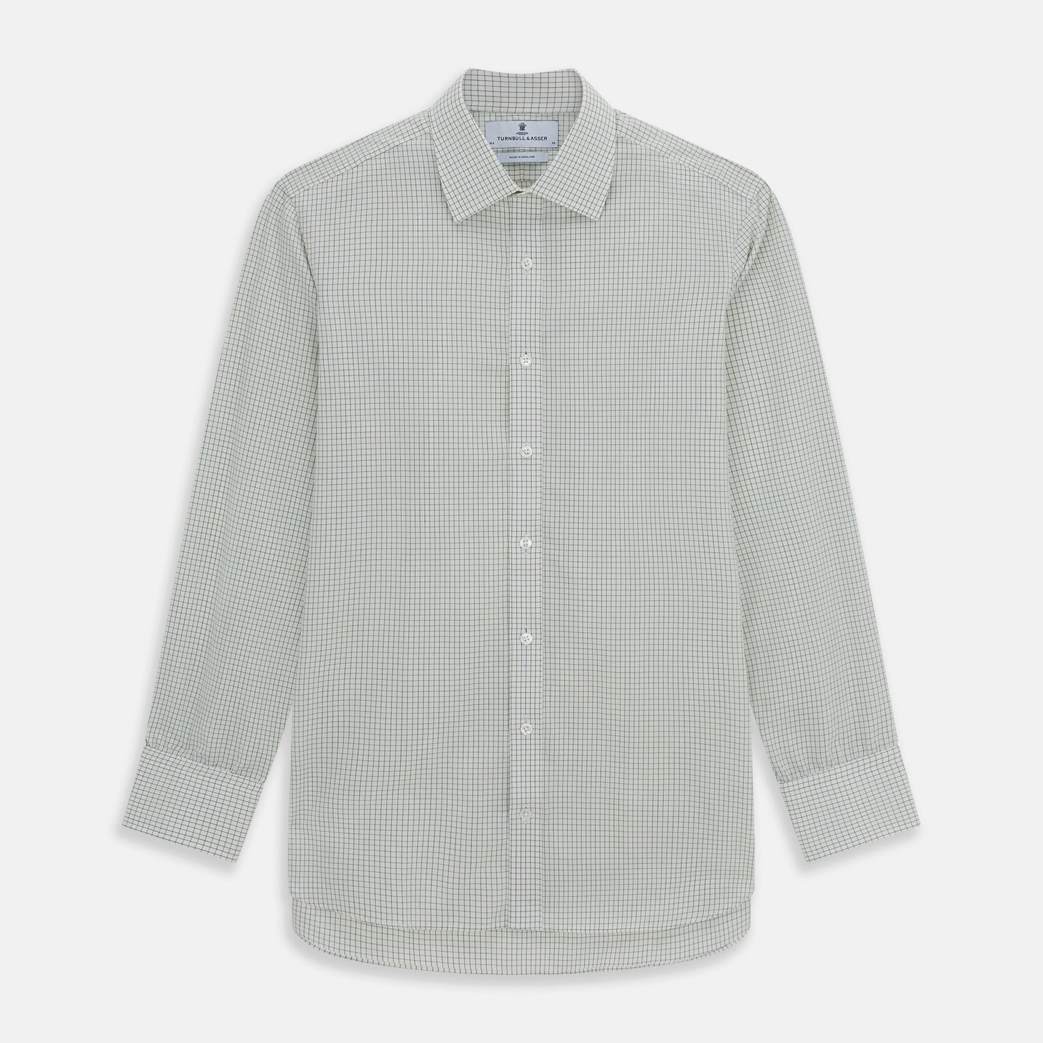 View 1 of product Dark Green Graph Check Mayfair Shirt