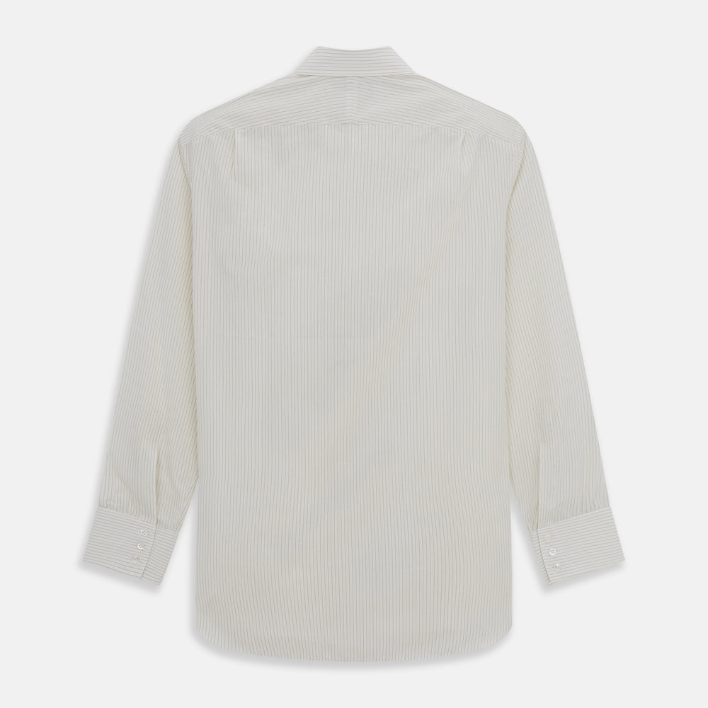 Pale Blue Pinstripe Mayfair Shirt