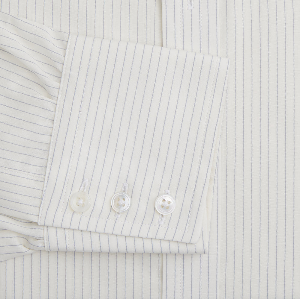 Pale Blue Pinstripe Mayfair Shirt