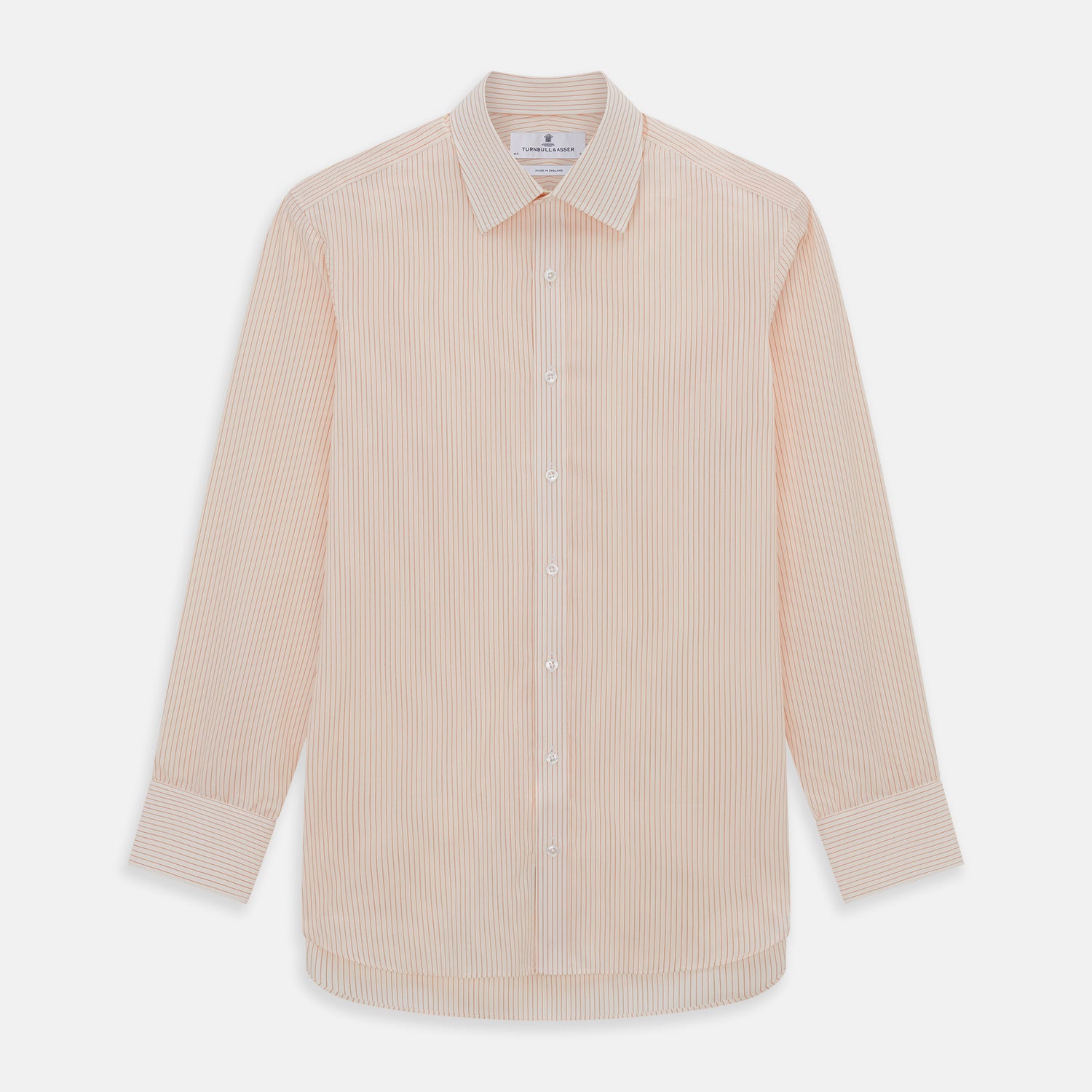 View 1 of product Orange Pinstripe Mayfair Shirt
