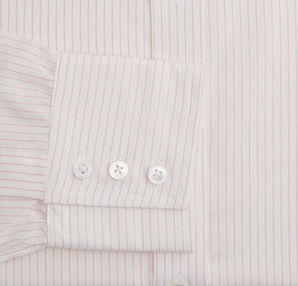 Pink Pinstripe Mayfair Shirt Image 2