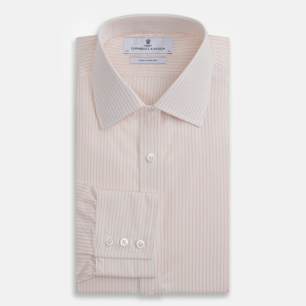 Pink Pinstripe Mayfair Shirt
