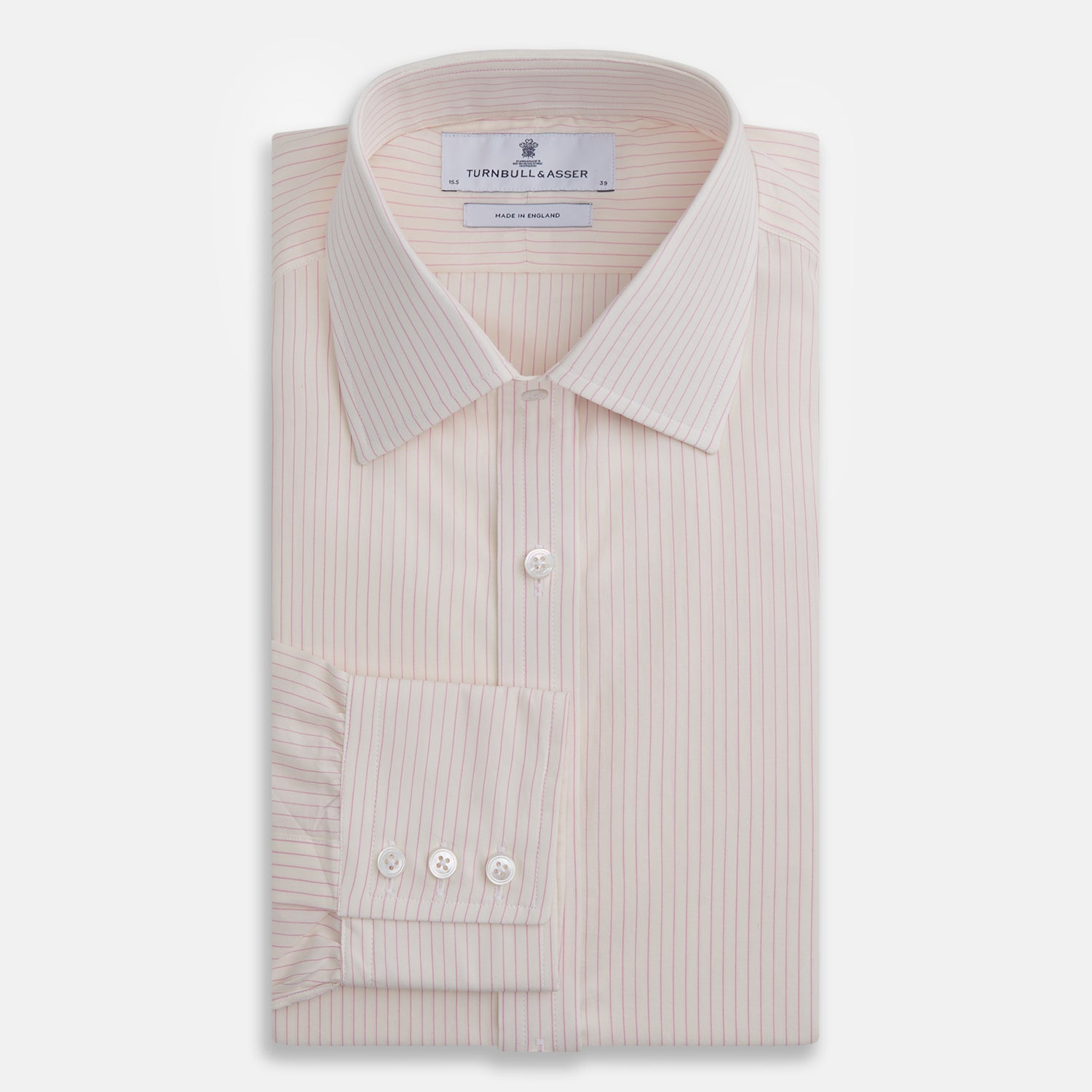 View 4 of product Pink Pinstripe Mayfair Shirt