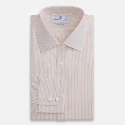 Pink Pinstripe Mayfair Shirt Image 3