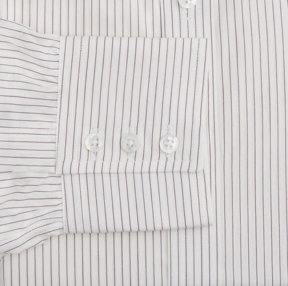 Purple Pinstripe Mayfair Stripe Image 2