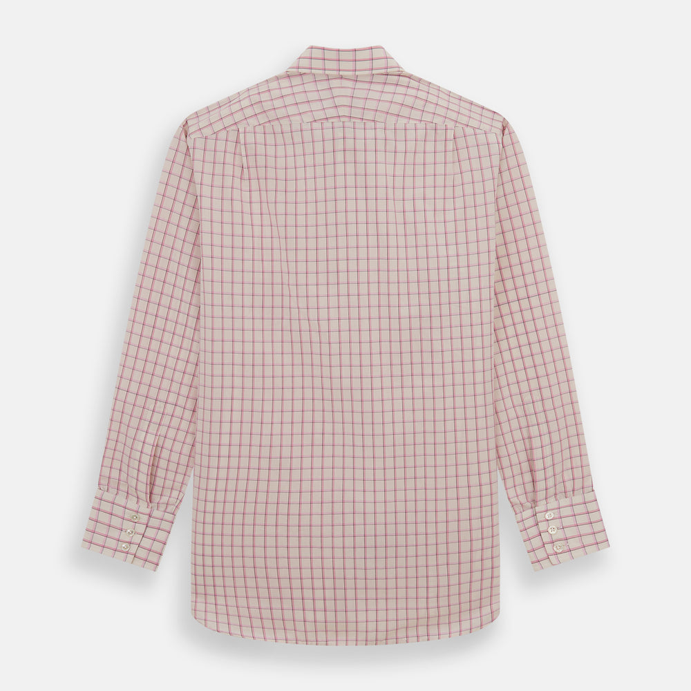 Pink Shadow Check Mayfair Shirt
