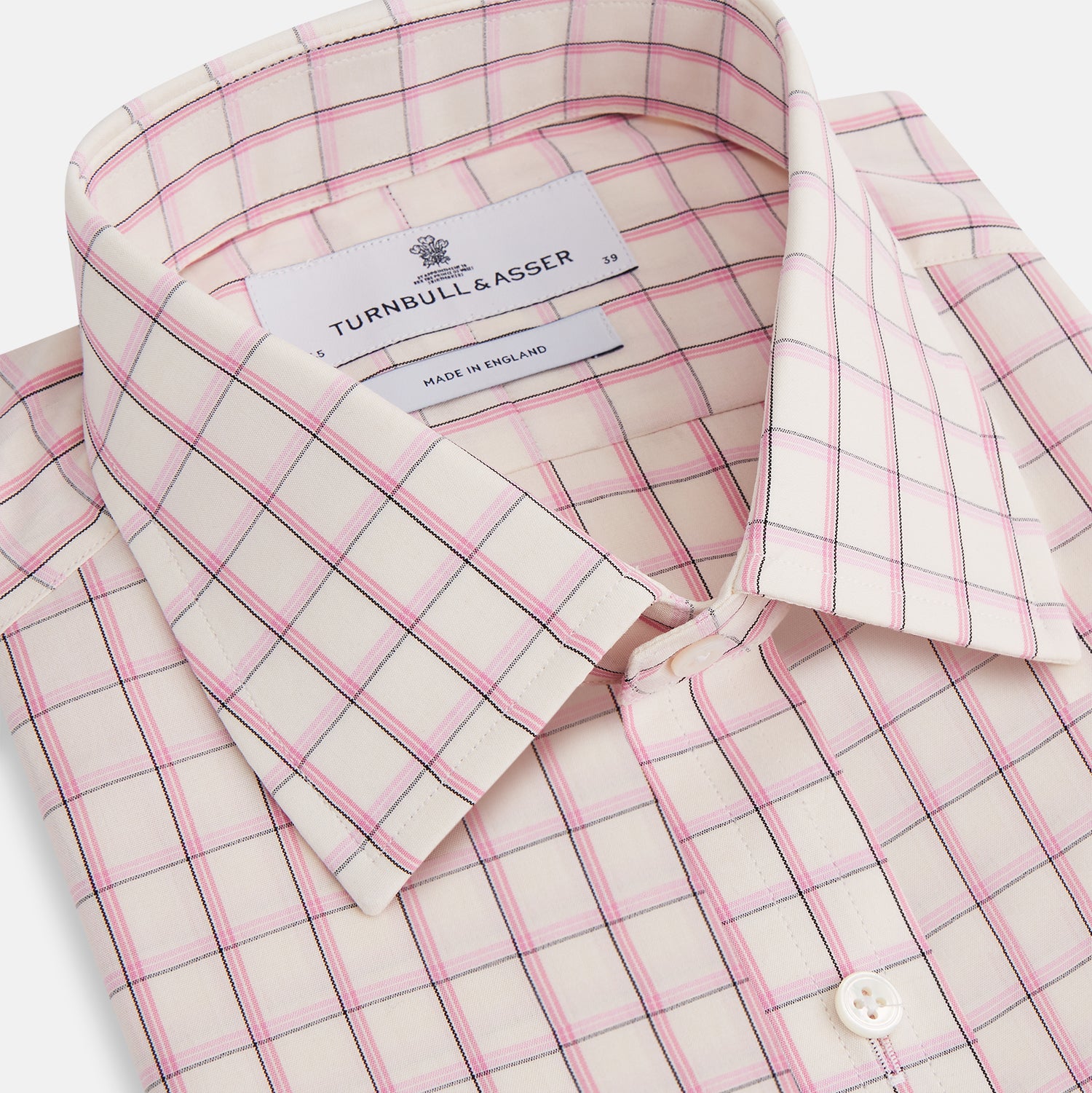 View 2 of product Pink Shadow Check Mayfair Shirt