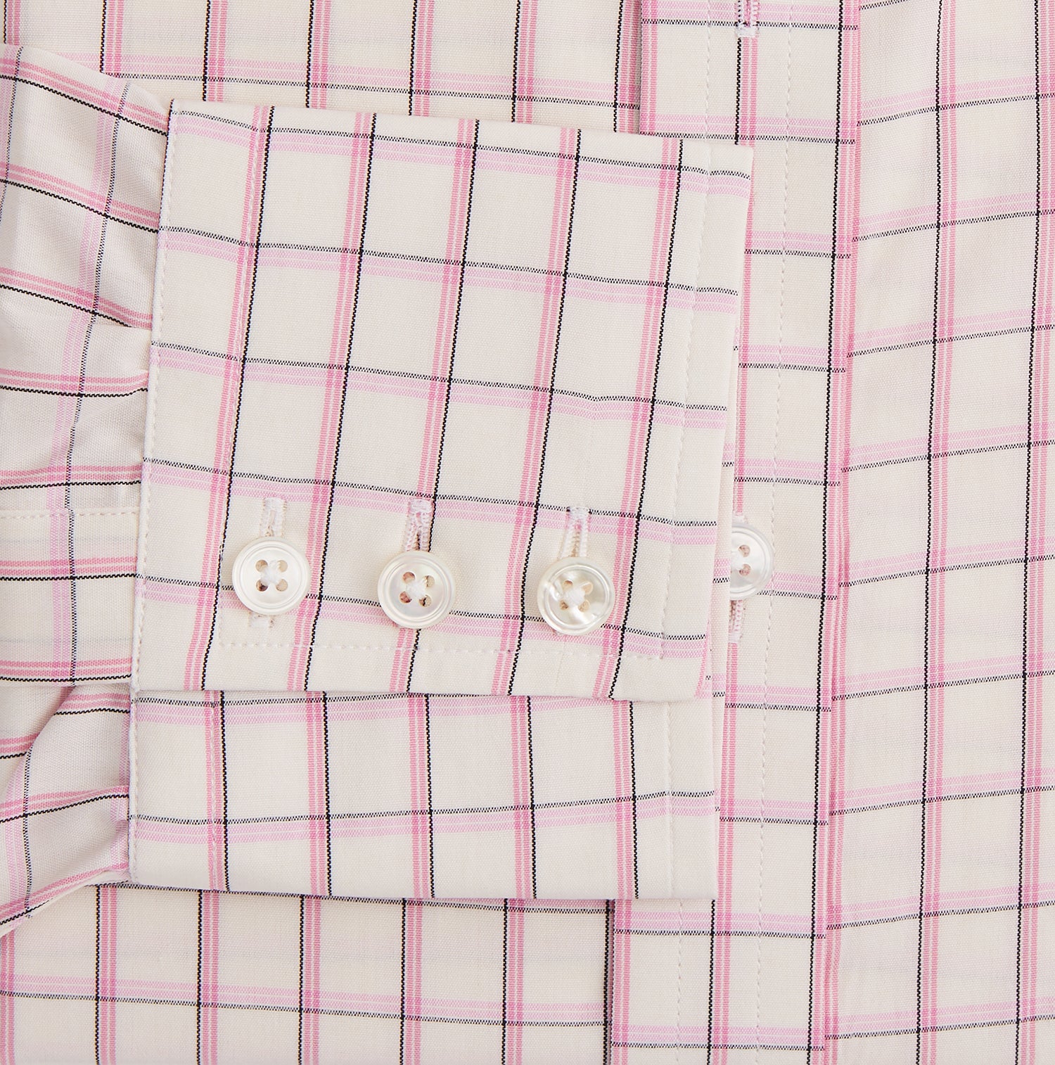 View 3 of product Pink Shadow Check Mayfair Shirt