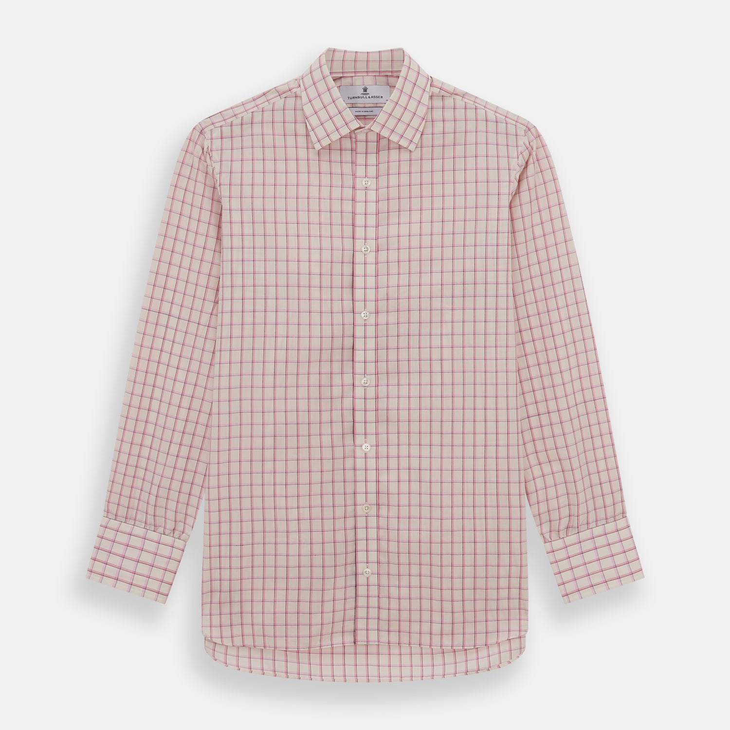 View 1 of product Pink Shadow Check Mayfair Shirt