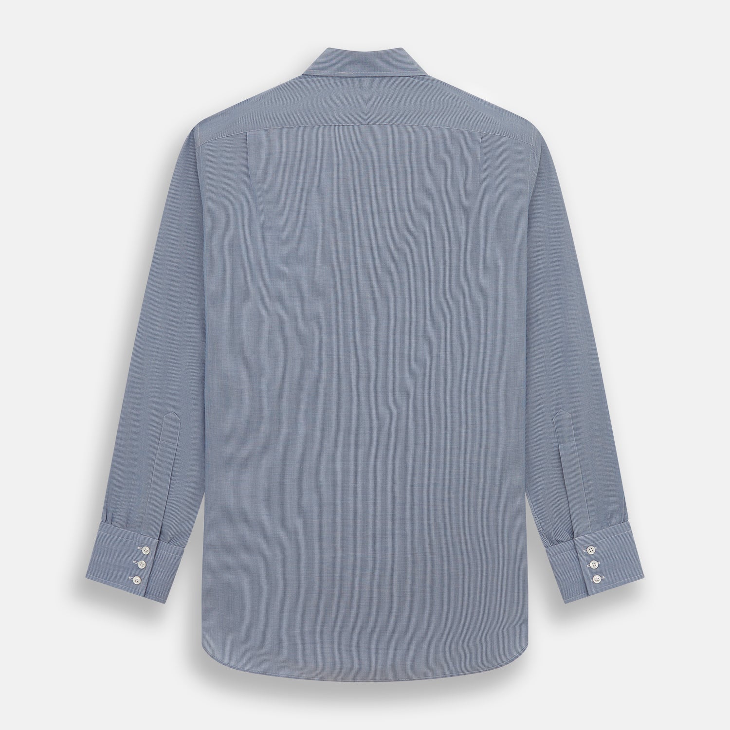 View 5 of product Blue Pencil Stripe Mayfair Shirt