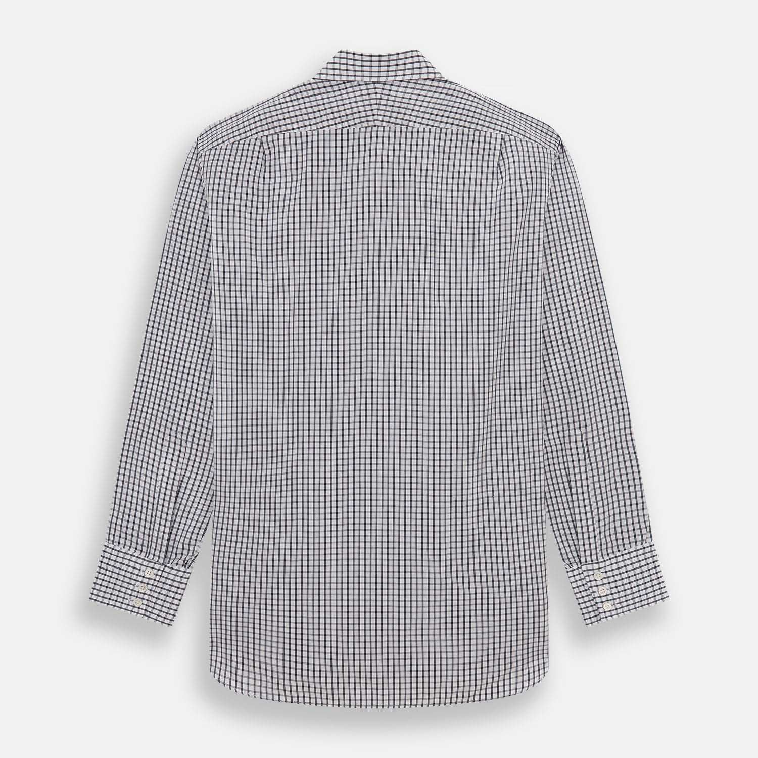 View 5 of product Midnight Blue Double Graph Check Mayfair Shirt