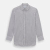 View 1 of product Midnight Blue Halo Stripe Mayfair Shirt