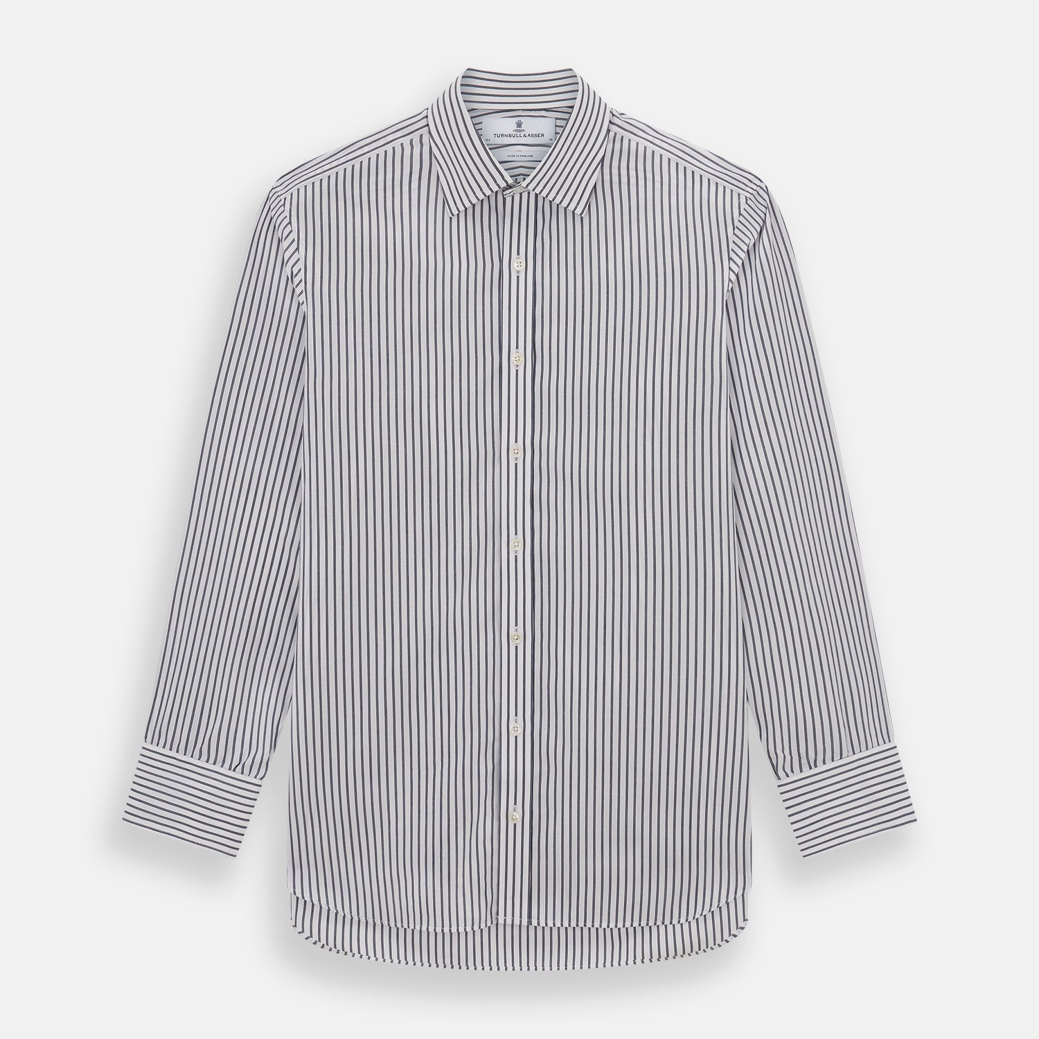 View 1 of product Midnight Blue Halo Stripe Mayfair Shirt
