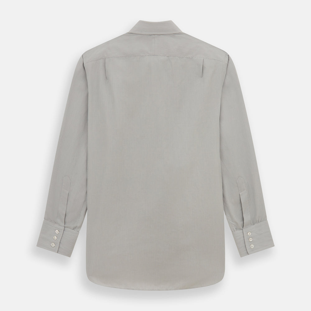Pale Blue Fine Stripe Mayfair Shirt