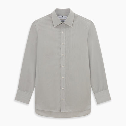 Pale Blue Fine Stripe Mayfair Shirt Image 5