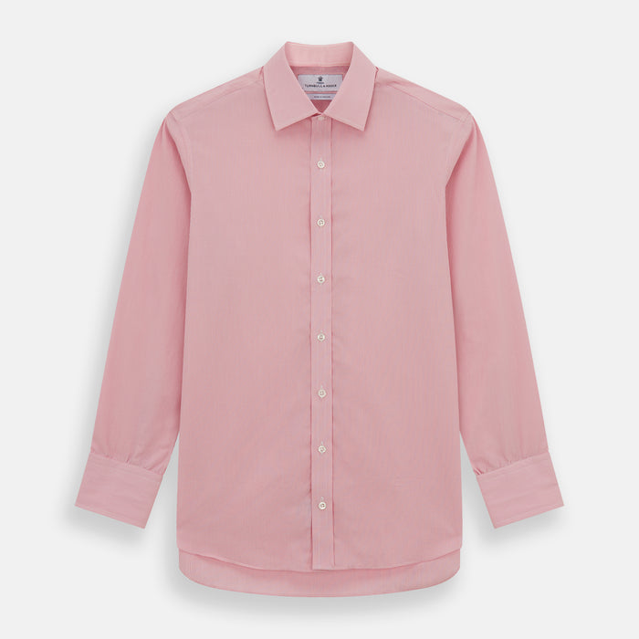 Pink Fine Stripe Mayfair Shirt