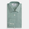 Green Fine Stripe Mayfair Shirt
