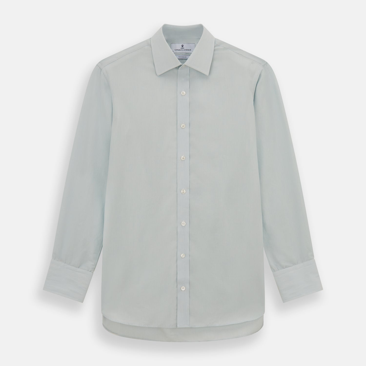 View 1 of product Pale Blue Pencil Stripe Mayfair Shirt