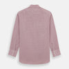 View 5 of product Pink Fine Graph Check Mayfair Shirt