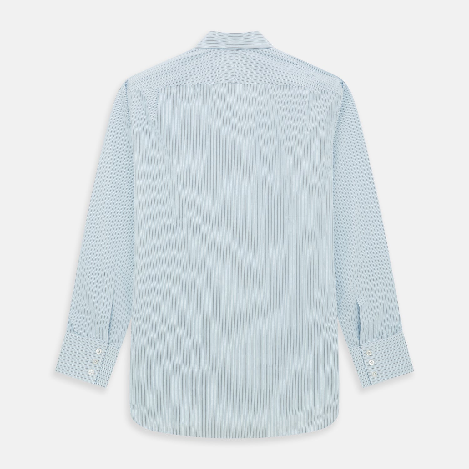 View 6 of product Blue Multi Pinstripe Mayfair Shirt