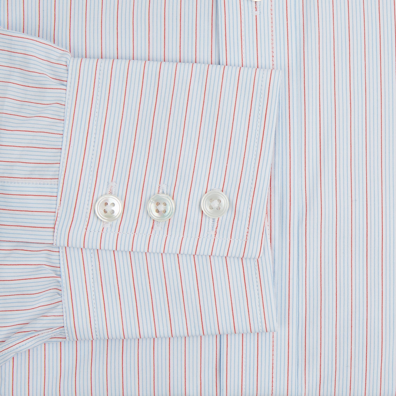 View 3 of product Red Multi Pinstripe Mayfair Shirt