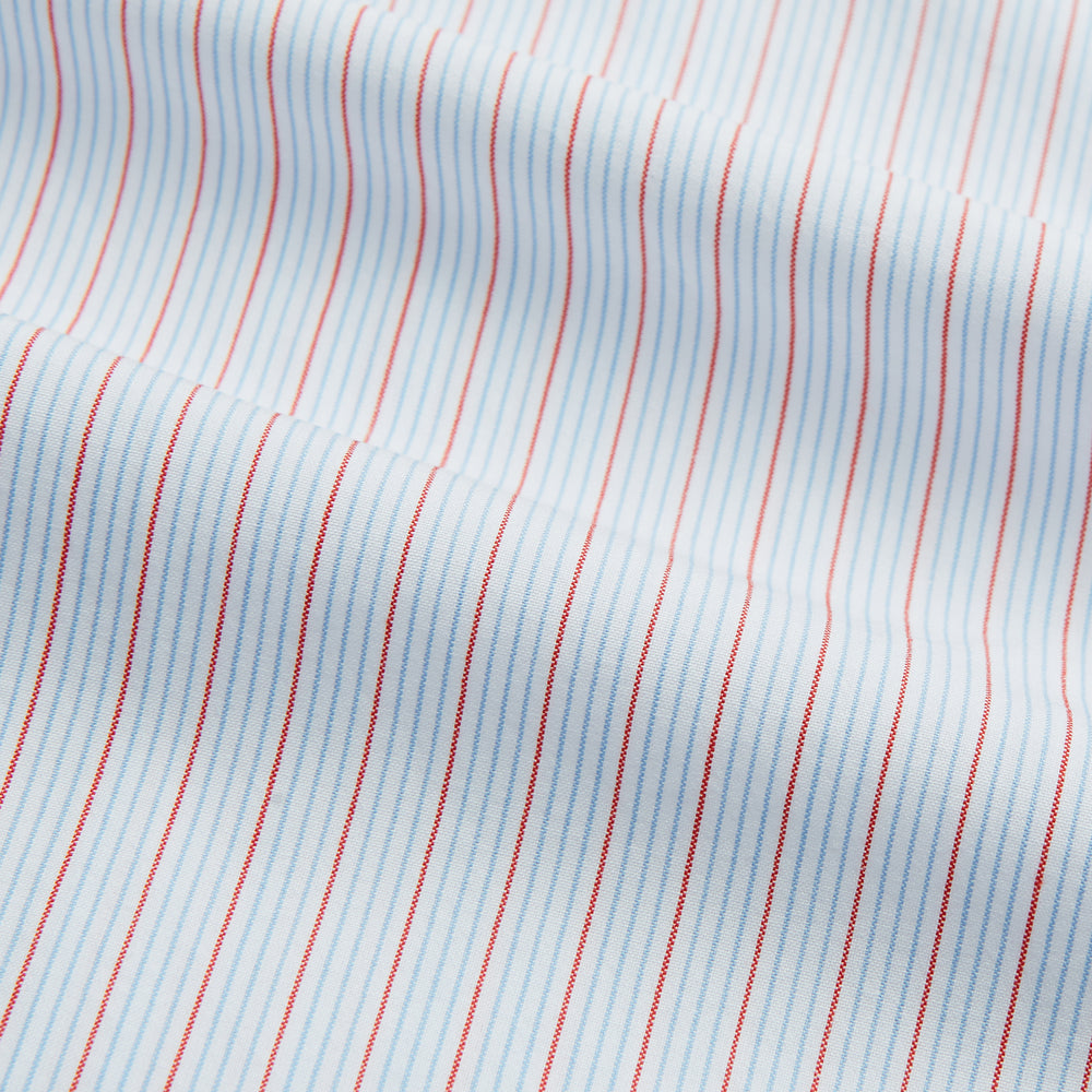 Red Multi Pinstripe Mayfair Shirt